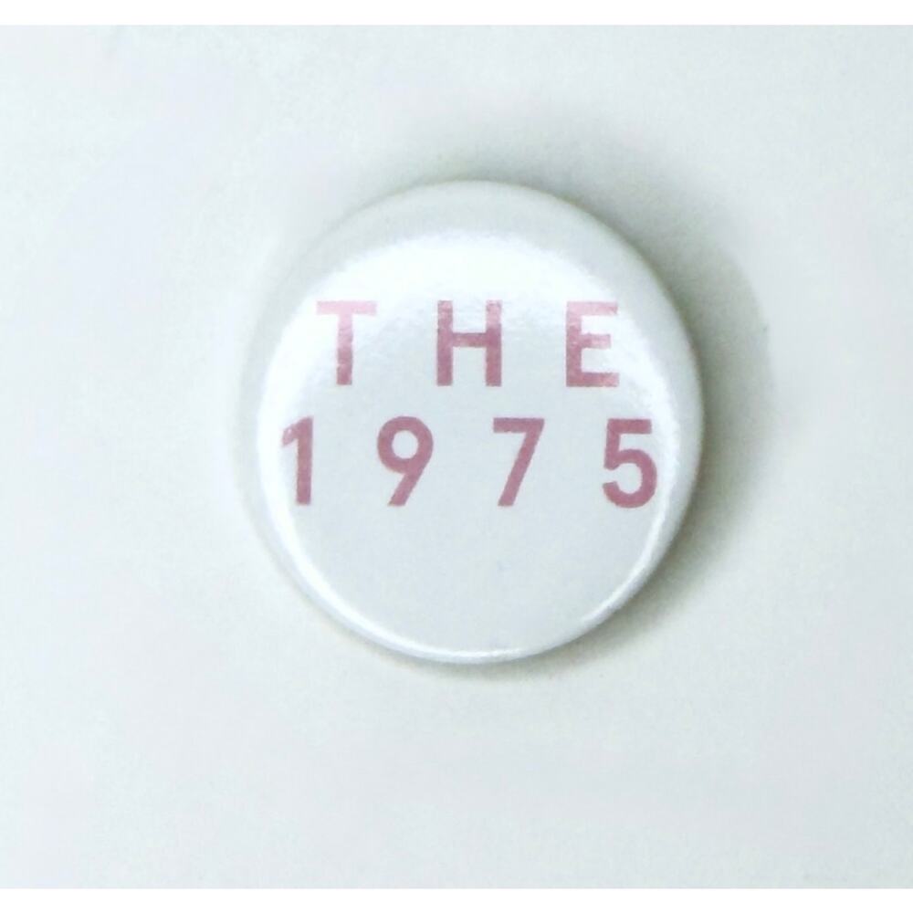 The 1975 Band Button Pin